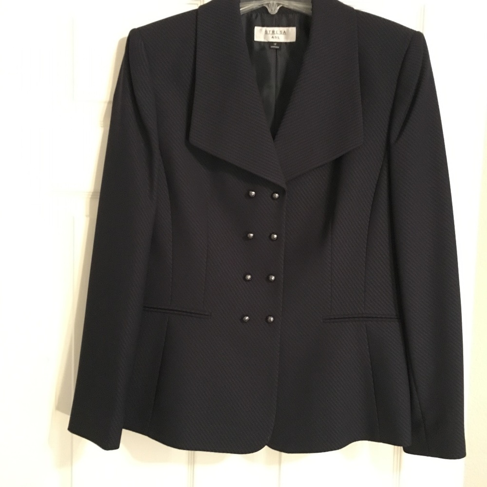 Stresa Black Pant Suit